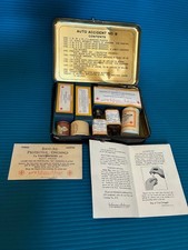 1920s Johnson & Johnson No. 8 Auto Accident Kit Complete Contents picture