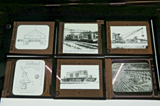 17 Magic Lantern Glass Slide of Trains & Train Equipment - 1930's picture