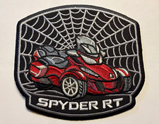 Spyder RT Vehicle Collectible Patch - Red Spyder RT Vehicle Patch 5.5 Inch picture