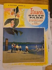 1962 ITASCA STATE PARK MN. NEAR MINT WITH LARGE FOLDOUT   picture