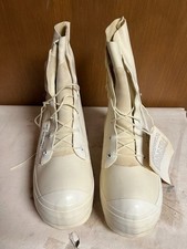 U.S. G.I. Extreme Cold Temp Boots, White, Unused, Size 9 Regular. Bata Brand. picture