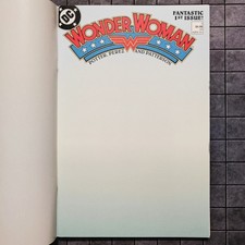 Wonder Woman (George Perez) #1 - (2023 Facsimile Blank Variant) - UNREAD NM picture