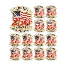 Dreuyet 12 Pcs America 250th Anniversary Pins for Women Men USA Flag Unique picture