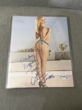 Alexis Texas Model Signed 8x10 Photo With Inscription With PSA COA Porn Star  picture
