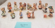 Lot of 11 Vintage Hummel Hand-Painted Ceramic Child Figurines picture