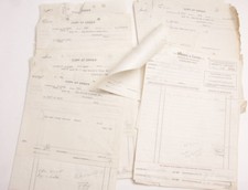 1934 Lamson Goodnow Kinney Levan Co Cleveland OH Handwritten Ephemera L152K picture
