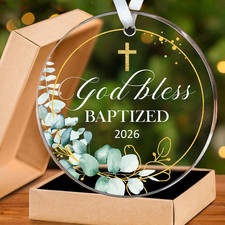 Baptism Gifts for Boys, Girls, Women, Men, Adults - Christening Gifts for Baby B picture