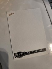 Upperdeck Marvel Metal Universe 2023 Blank sketch cards picture