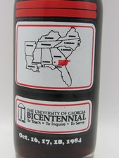 UNIVERSITY / GEORGIA  - RC Royal Crown Bottle  - Sunbelt Exposition - 1984 picture