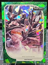 🔥 2026 Upper Deck Platinum DC - Batman #96 Green Crackle /99 CASE HIT 🔥 picture