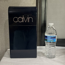 Vintage 1981 Calvin Klein CALVIN Cologne Counter Display Prop Rare Advertising picture