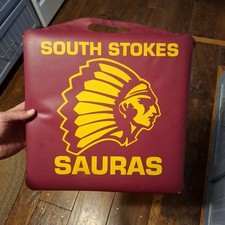 SOUTH STOKESSAURAS High School Walnut cove NC  Vintage Stadium Seat Cushion picture