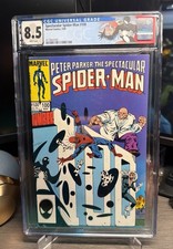 💫Spectacular Spider-Man #100 CGC 8.5 2nd Appear THE SPOT Custom Label picture