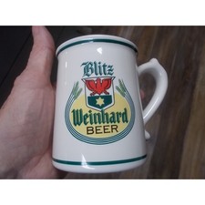 Vintage 1985 Blitz Weinhard Beer Tankard Mug Franklin Mint Portland Oregon picture