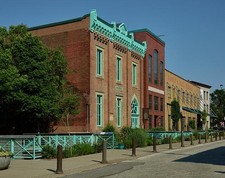 Photo:Rochester New York High Falls Factory Block 1900s Brick Buildings picture
