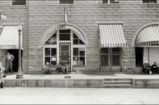 Photo:Clarksville Arkansas 1935 Street Scene Small Town Storefronts picture