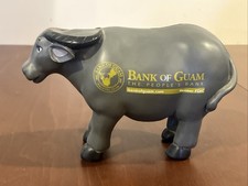 Bank Of Guam Piggy Bank Carabao Water Buffalo Promo Adveryising Collectible picture