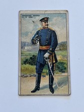 1909 T81 Brigadier General US Die Cut Recruit Factory 606 Black Ink picture