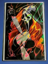 Fright Weaver Lady Scream Lava Foil Variant Signed Surtur + COA #1/1 picture