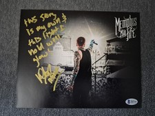 MATTY MULLINS SIGNED 8X10 PHOTO MEMPHIS MAY FIRE BECKETT REMADE IN MISERY  picture