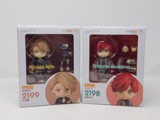 Therapy Game Shizuma Ikushima & Minato Mito Nendoroid 2 Figure Set 2198 2199 picture