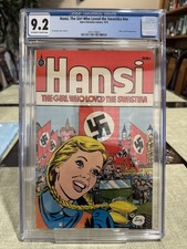 Hansi The Girl Who Loved the Swastika Comic CGC 9.2 (1976) 39. Variant picture