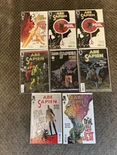Abe Sapien Lot of 8 Comics, The Abyssal Plain, The Devil Does not Jest, Singles picture