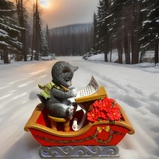 A letter Fur Santa Kayomi Harai Meowy Christmas Sleigh Train Collection Bradford picture