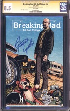 Breaking Bad: All Bad Things (2013 AMC) # nn CGC Signature Series CGC 8.5 Signe picture