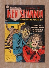 Ken Shannon #7 FR/GD 1.5 1952 picture