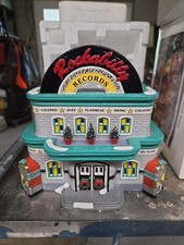 1996 Department 56 The Original Snow Village Christmas ROCKABILLY RECORDS (XmF) picture