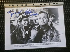 W/COA  ORIGINAL AUTOGRAPHS, BILL MURRAY, PJ SOLES 12x8.5