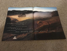 Vintage NIKE RUNNING ACG JUST DO IT Poster Print Ad 1990s MOTIVATION 