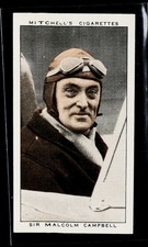 1936 Mitchell's A Gallery of 1935 Sir Malcolm Campbell #41 (BMC-01867) picture