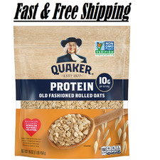 Quaker Protein Old Fashioned Rolled Oats, 16 oz Bag picture