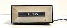Vintage Lux Flip Clock MCM Made In USA picture