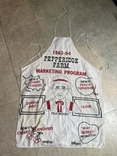 Vintage 1963-64 Pepperidge Farm Marketing Program Titus Moody Apron White picture