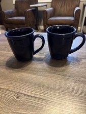 Tuxton Home Cobalt Blue Coffee Tea Mugs picture