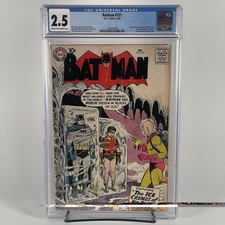 Batman #121 CGC 2.5 - First Mr Freeze - DC Comics - (1959) picture