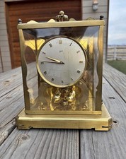 Vintage Schatz 1000 Day Brass Anniversary Clock Model 54 Germany Running picture