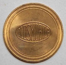 NOS 1923 OLDSMOBILE BRONZE TOKEN #A89 picture