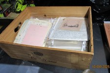 GREAT LOT OF EPHEMERA 1890s to 1900s LETTERS  INVOICES RECIEPTS MYSTERY LOT 1 lb picture