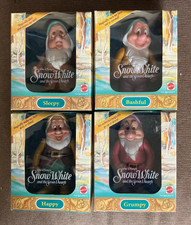 1992 Disney s Snow White & the Seven Dwarfs Set of 4 Dwarfs NEW NRFB picture