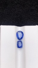 2.90ct Natural Ceylon Blue Sapphire 2-Piece Parcel Gemstones from Sri Lanka picture