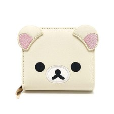 Sun Art Rilakkuma Face Round Wallet Korilakkuma RK-724-CR picture