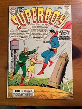 Superboy #100 (1962 DC) - 100th Anniversary Issue, 1st Dr. Xandu picture