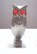 Wise Old Owl, Illuminated Eyes GEM218, Old GEM Manufacturing Hood Ornament  picture
