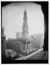 Photo:St. John's Chapel New York NY 1900s Church Steeple Colonial Style picture