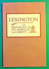 🔥LEXINGTON HISTORICAL SOCIETY🔥 Handbook The Birthplace of American Liberty USA picture
