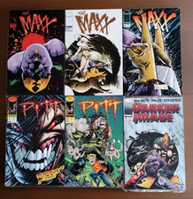 Early Image Comics Lot of 6 1993 The Maxx Pitt Darker Image Sam Kieth Dale Keown picture